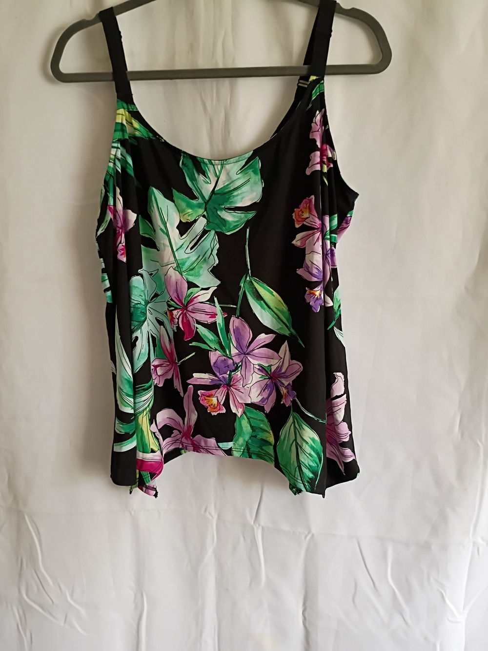Women's Floral Lilac And London Size Xxl Pajama Set With Pockets.
